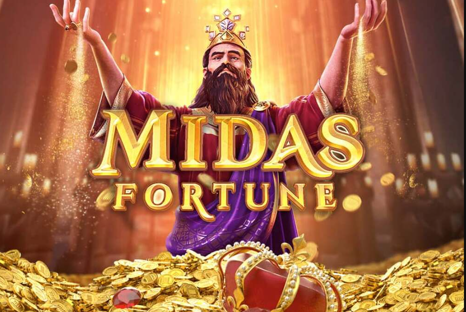 Midas Fortune, PG Soft, slot, jogo de cassino, temática de riqueza, lenda do rei Midas, jogo de slots, rodadas de bônus, símbolo Wild, símbolo Scatter